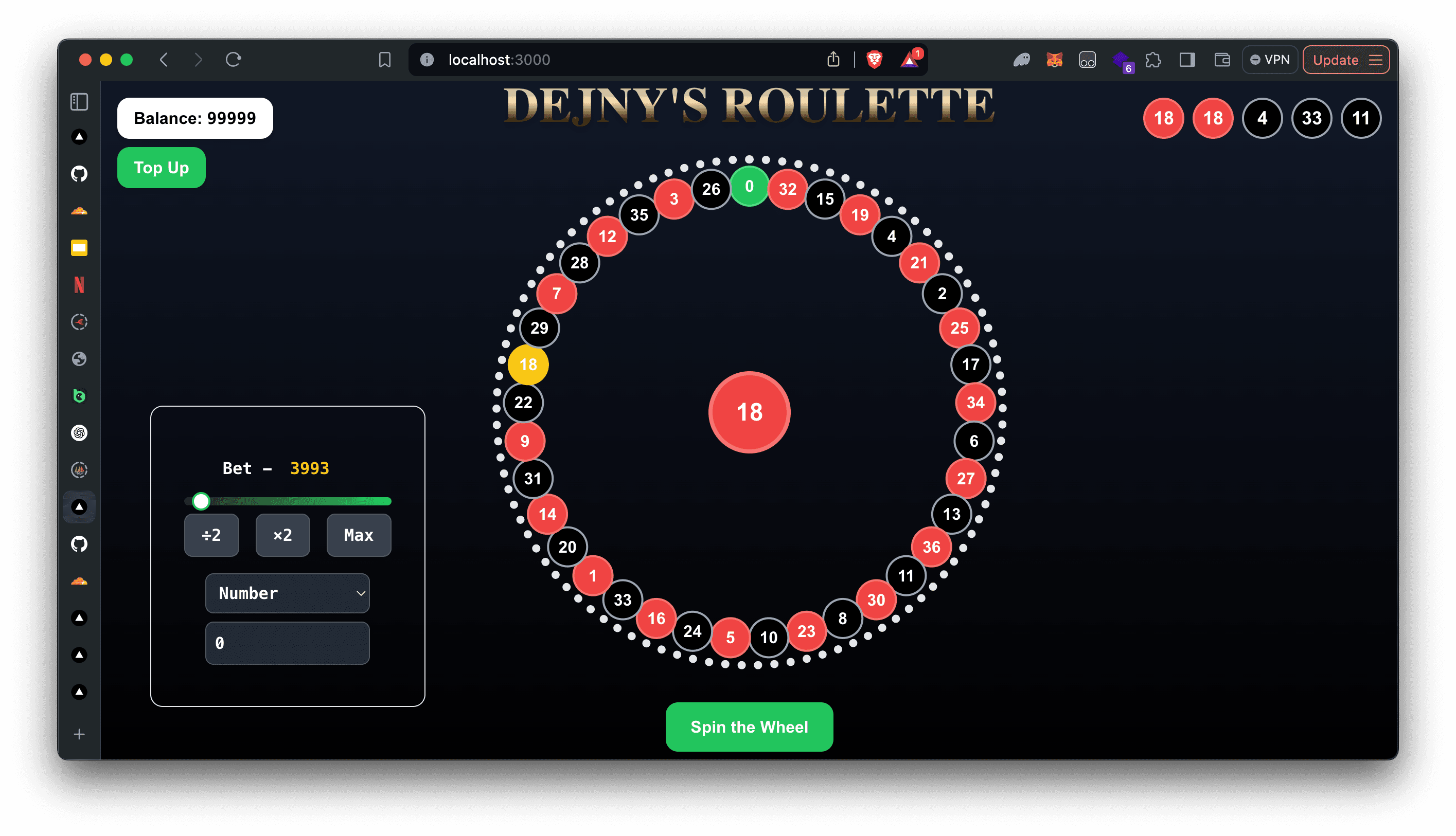 Roulette